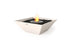 Ecosmart Fire Nova 850 Fire Pit - Bone Finish / Stainless Steel Burner - ESF.O.NOV.850.BO